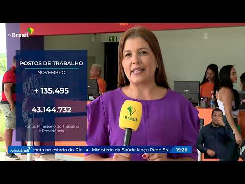 Emprego tem saldo positivo em novembro