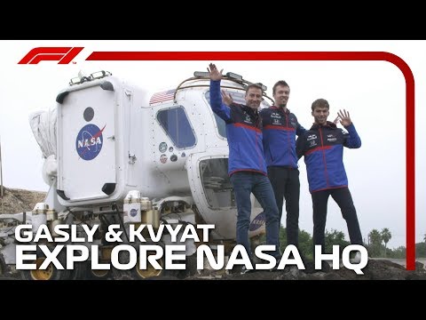Gasly And Kvyat Explore NASA HQ | 2019 United States Grand Prix