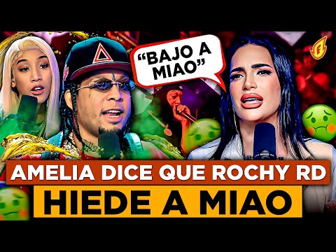 AMELIA ALCANTARA DICE QUE ROCHY RD ANDA CON UN BAJO A MIAO ENCIMA “LA DEMENTE RESPONDE A LA PIRY”