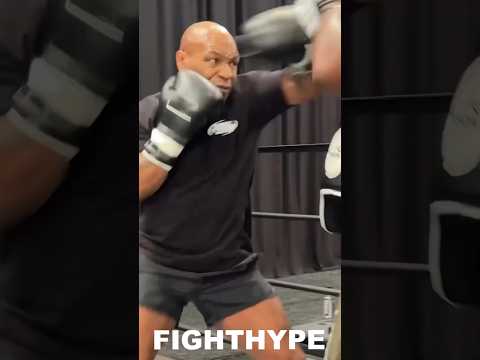 Mike tyson new “sh*t got real” knockout shot for jake paul warzone showdown