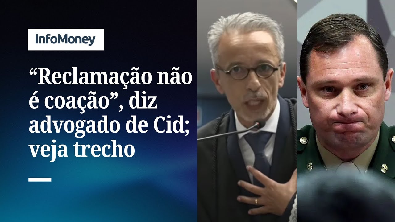 Advogado de Cid nega que tenente coronel tenha sido coagido | InfoMoney News