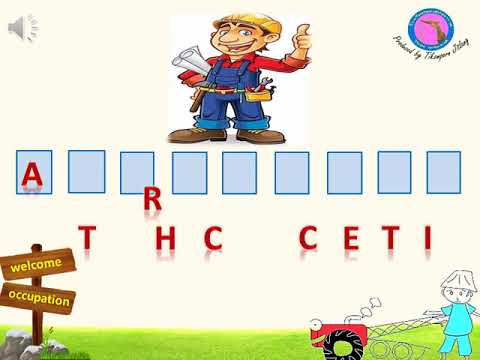 Occupations-Vocabulary Occupations-Vocabulary