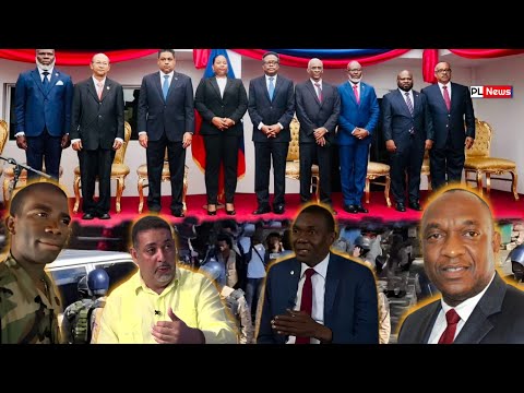 Senatè Edo Zenny fenk chante antèman konsèy 7 tèt Caricom lan ak Youri Latortue&Joseph Lambert