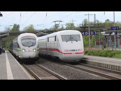 Ein paar Zugbewegungen auf der Main-Weser-Bahn