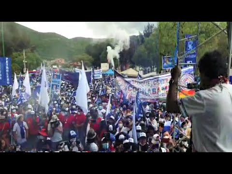 Evo Morales en al acto proclamación de candidatos de Cochabamba | Bolivia
