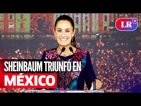 MÉXICO: CLAUDIA SHEINBAUM PARDO gana las elecciones y se convierte en la primera presidenta mujer