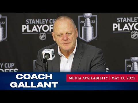 New York Rangers: Coach Gallant Postgame Media Availability | May 13, 2022
