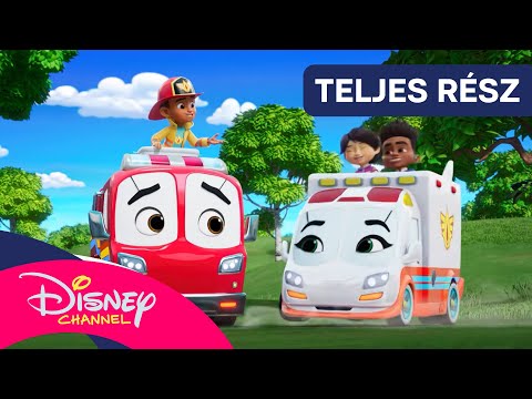 🚗 Autó a fán | A mentőosztag | Disney Csatorna