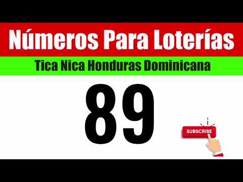 Numeros Para Las Loterias HOY 01/06/2024 BINGOS Nica Tica Honduras Y Dominicana