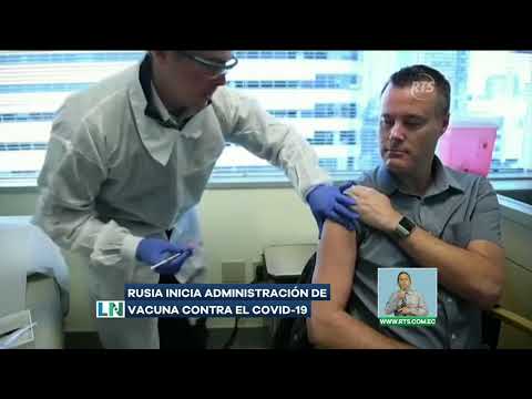 Rusia inicia administración de vacuna contra el Covid-19