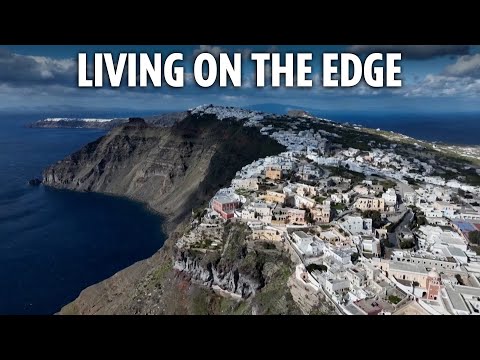 Santorini's cliffside tourist homes could collapse as quakes rock isle