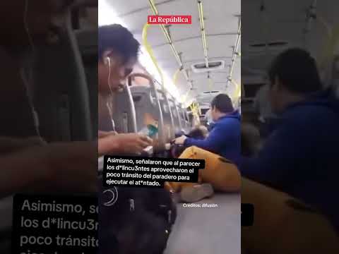 ATACAN A BALAZOS BUS DE LA NUEVA AMÉRICA CUANDO LA UNIDAD ESTABA EN PLENA RUTA #shorts