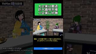 大企業は撤退巨大趣味市場小企業に好機   国産VR機器を作る理由 ねむ vs Shiftall 和蓮和尚【VeHacQ生配信 #6】