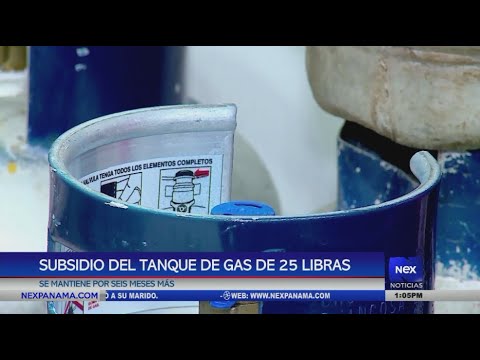 Se mantiene temporalmente el subsidio del tanque de gas en Panamá