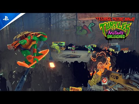 Teenage Mutant Ninja Turtles: Mutants Unleashed - Gameplay Trailer | PS5 & PS4 Games