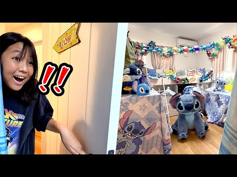 【ドッキリ】妹のめいちゃんの部屋を勝手に模様替えドッキリ！