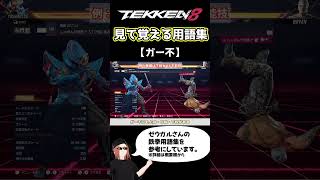 【鉄拳8】見て覚える用語集【ガー不】