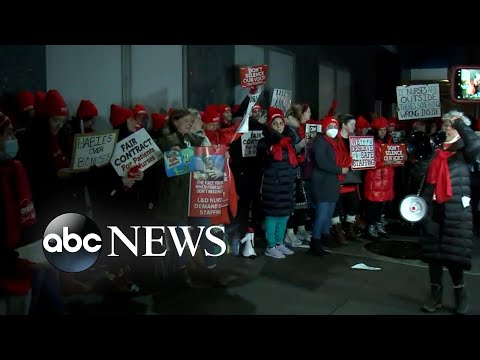 More than 7,000 NYC nurses on strike