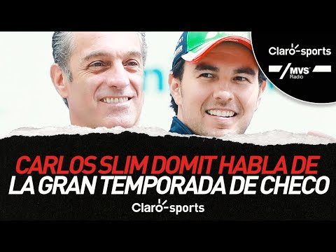 Carlos Slim Domit habla de la gran temporada de Checo Pérez en la Fórmula 1