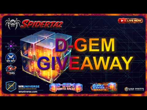 🔴 War Robots [WR] GIVEAWAY 💎 Massive D‑Gem Drop! Live Battles & Rewards!