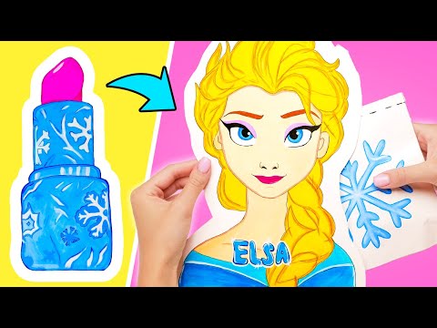 ロイヤルイメチェンタイム！👑✨ エルサの完全ビューティールーティン