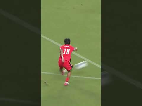⚽이번 대회 축구 여자 대표팀 첫 골! 김민지의 날카로운 왼발✨[2026 아이치-나고야 아시안게임]