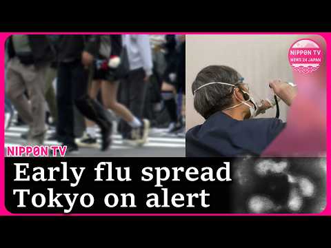 Flu spreads early <strong>in</strong> Japan <strong>amid</strong> continuing rains