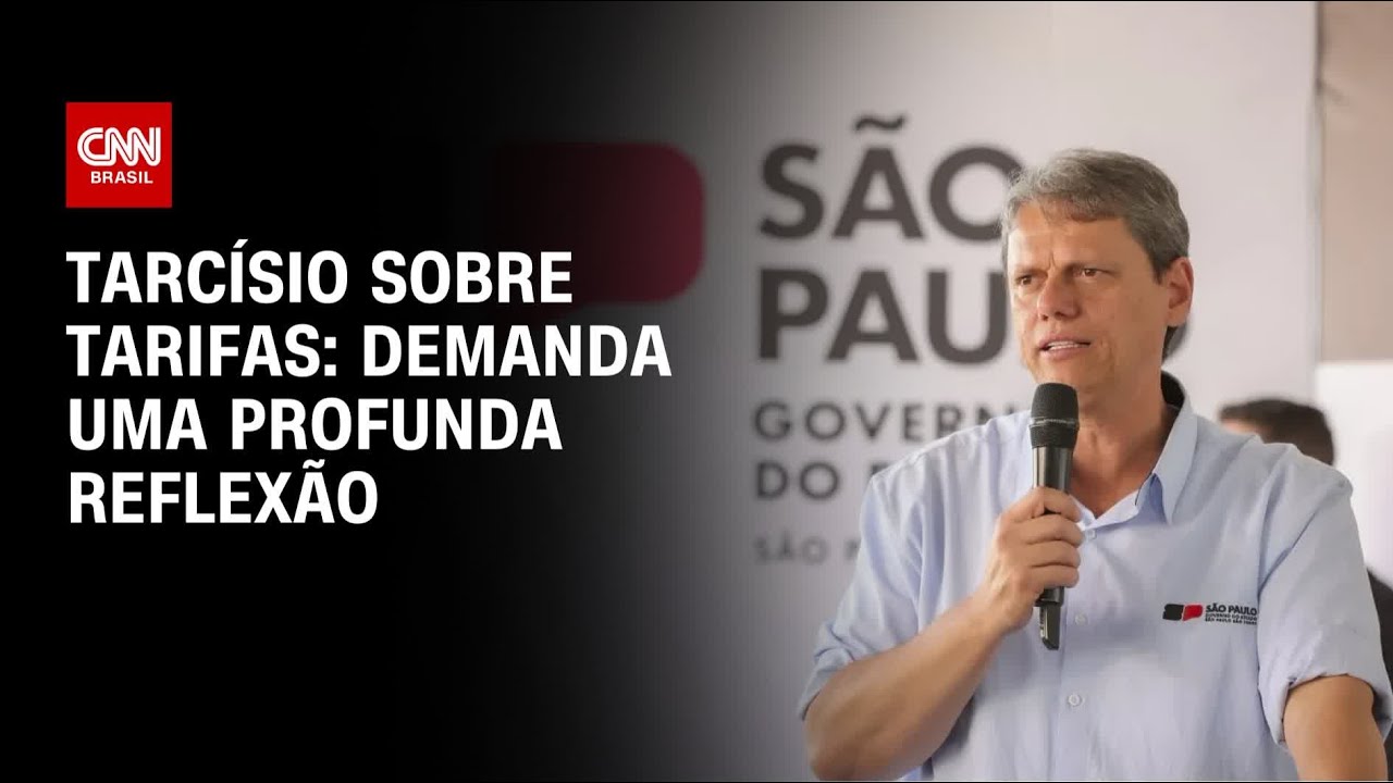 Tarcísio de Freitas defende reflexão e maturidade em negociação com EUA | CNN NOVO DIA