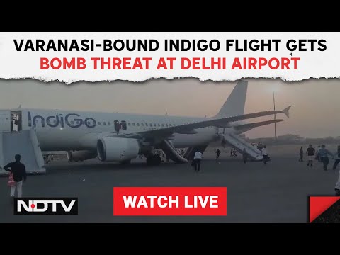 Delhi Airport Bomb Threat | Varanasi-Bound Indigo Flight Gets Bomb Threat At Delhi Airport