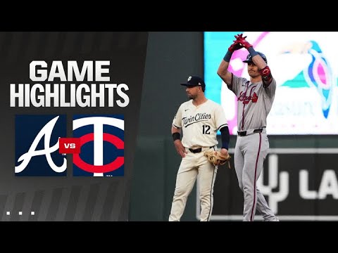 Braves vs. Twins Game Highlights (8/28/24) | MLB Highlights