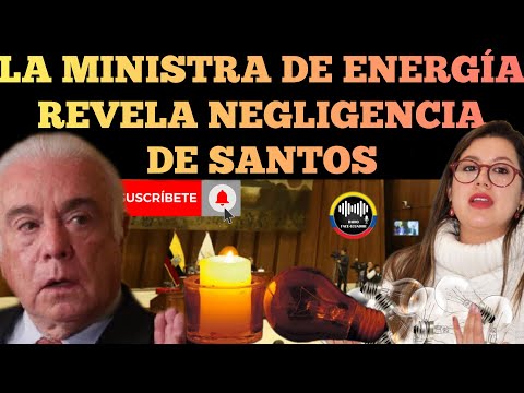 MINISTRA DE ENERGÍA ANDREA ARROBO REVELA LAS SERIAS NEGLI.GENCIA DEL EX MINISTRO SANTOS NOTICIAS RFE