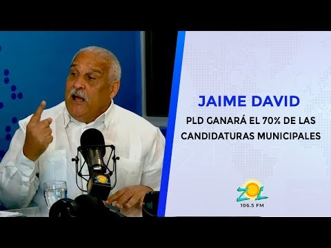 Jaime David Fernandez afirma PLD ganará el 70% de las candidaturas municipales