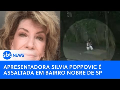 Apresentadora Silvia Poppovic é assaltada em bairro nobre de São Paulo