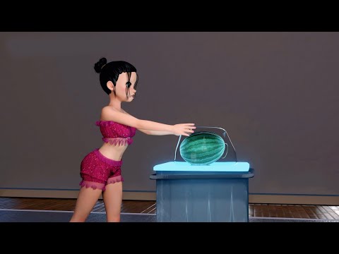 Funny Girl incredible Animation 