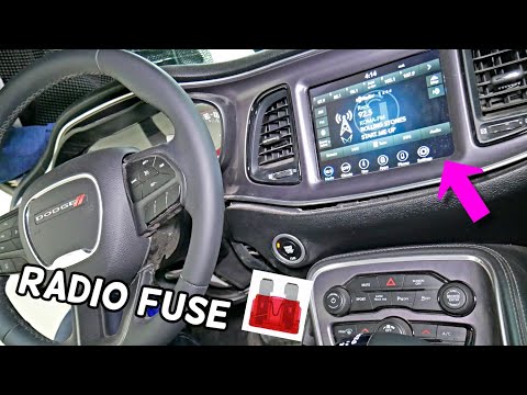 DODGE CHALLENGER RADIO FUSE LOCATION REPLACEMENT, WHERE IS RADIO FUSE