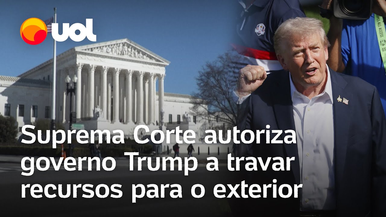 Trump consegue aval da Suprema Corte para congelar US$ 4 bi em auxílio externo