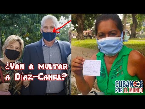 Díaz-Canel alarmado por los casos de coronavirus en Cuba; pero no da el ejemplo ¿Les importa