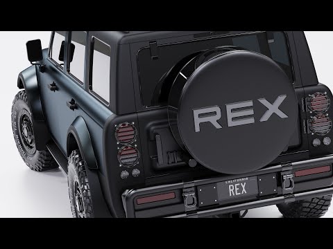 SUPERREX Electric SUV - Triple Black (4K)