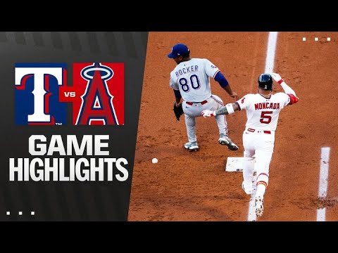 Rangers vs. Angels Game Highlights (7/9/25) | MLB Highlights