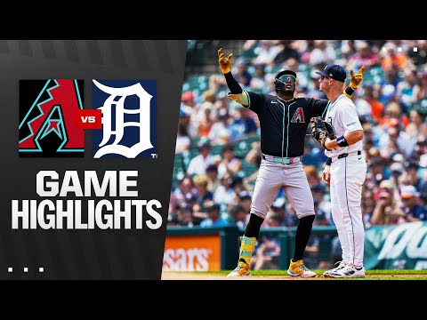 D-backs vs. Tigers Game Highlights (7/30/25) | MLB Highlights