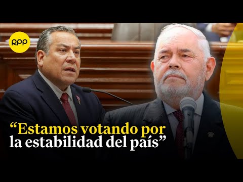 Jorge Montoya indicó que dio el voto de confianza al Gabinete por la estabilidad del Perú