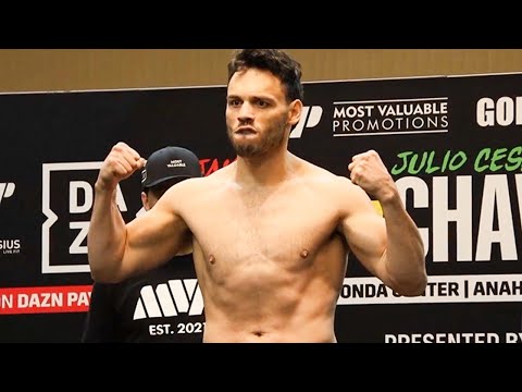 Julio Cesar Chavez Jr WEIGH-IN vs Jake Paul