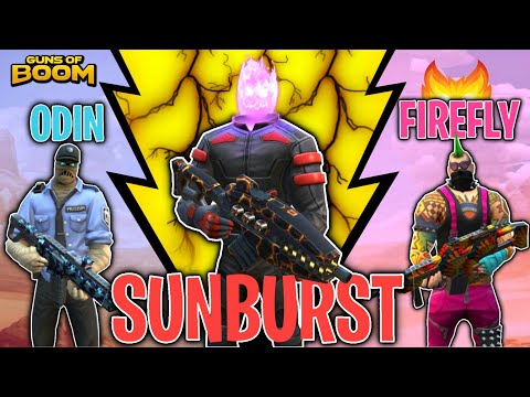 Sunburst VS Firefly VS Odin Guns of Boom