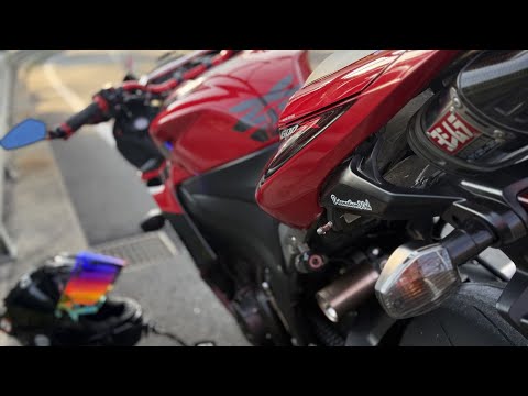 DAY13. 早朝【GARAGE VLOG】CBR600RR