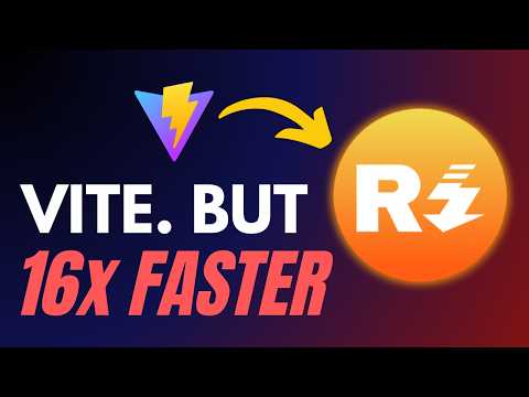 I Tried the New Rust-Powered Vite and It's INSANE