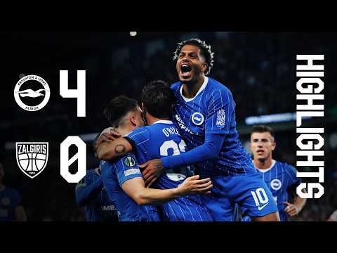 하이라이트 | 브라이튼 대 카우나스 잘기리스 | UEFA 컨퍼런스 리그