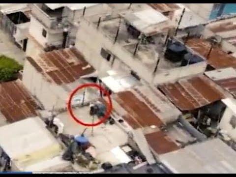 Con uso de dron: Policía captura a presunto pandillero