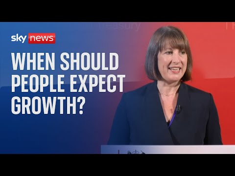Sky's Ed Conway asks chancellor: When should people expect to see growth in the economy?