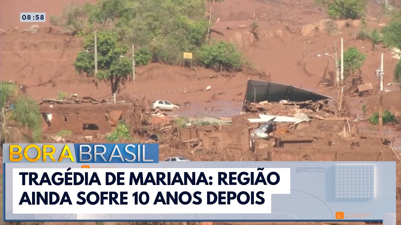 Tragédia de Mariana região ainda sofre 10 anos depois