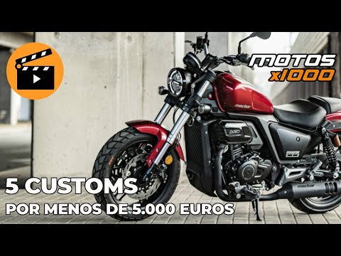 5 Motos Custom por menos de 5000? | Motosx1000